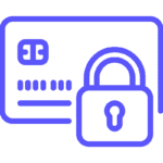 credit card secure icon